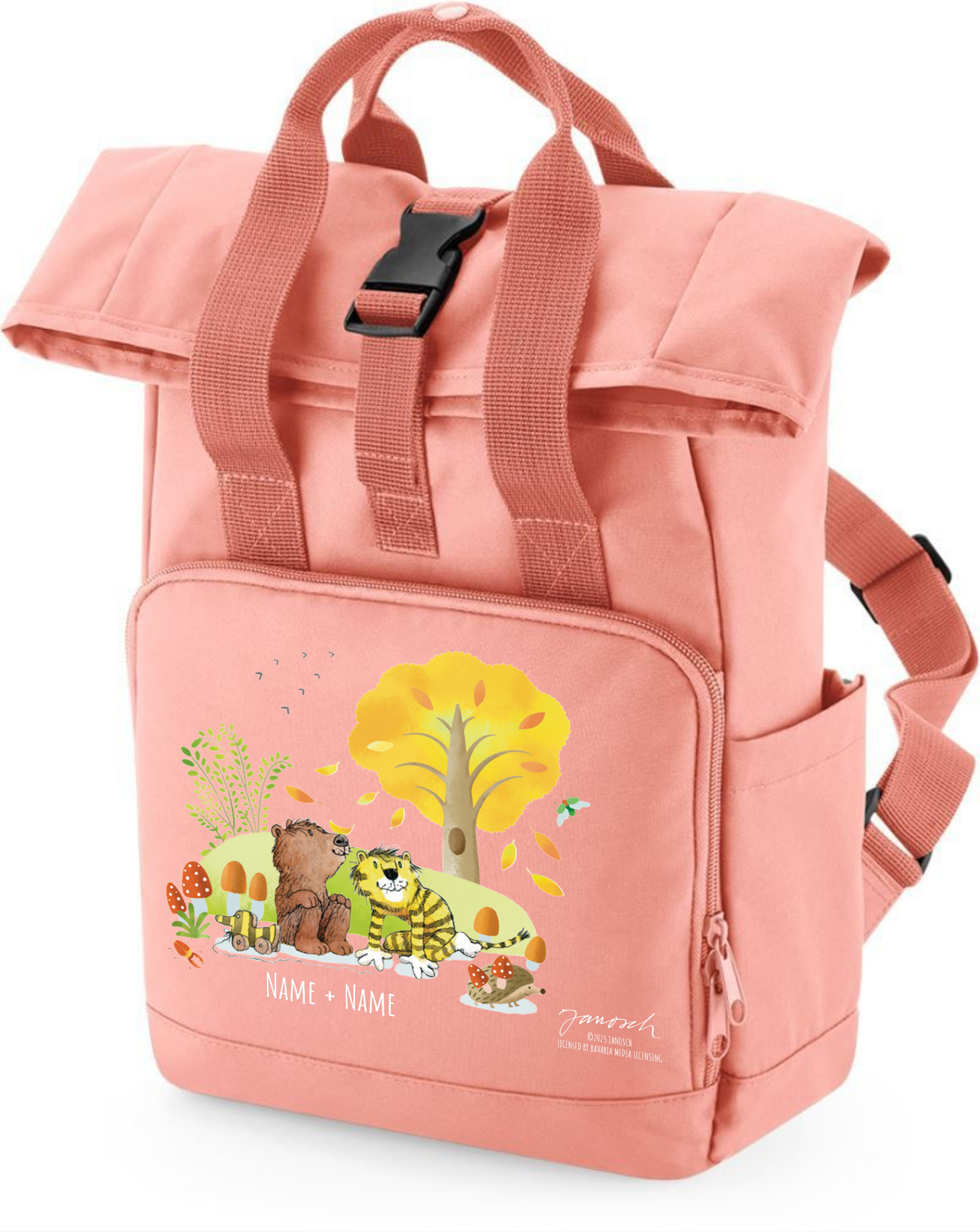Janosch - Naturfreunde - Rucksack - Pink