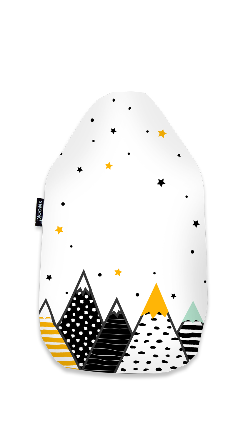 Wild Child bunt - Wärmflasche mit Namen