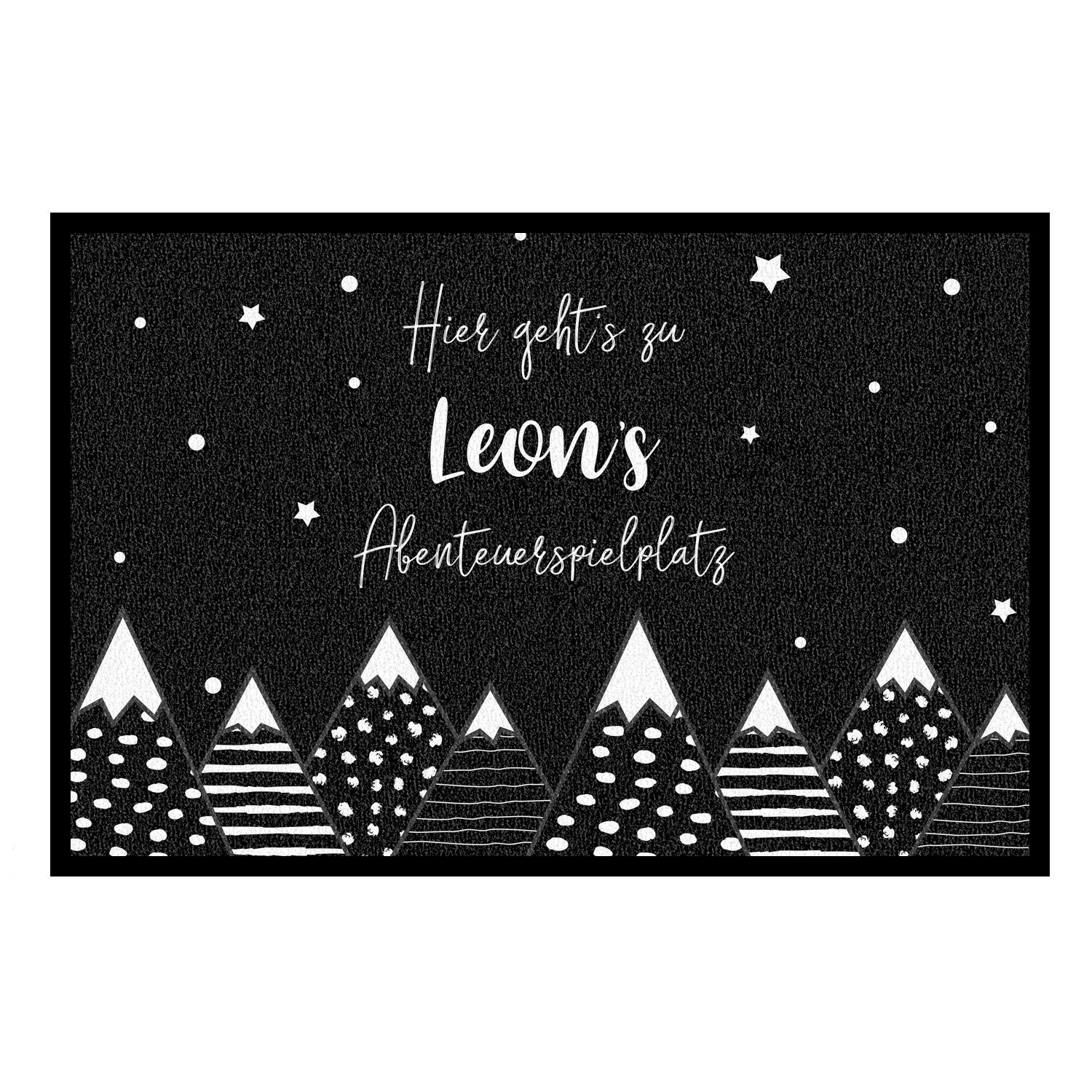 Fußmatte für Kinder mit deinem Wunschtext - Wild Child