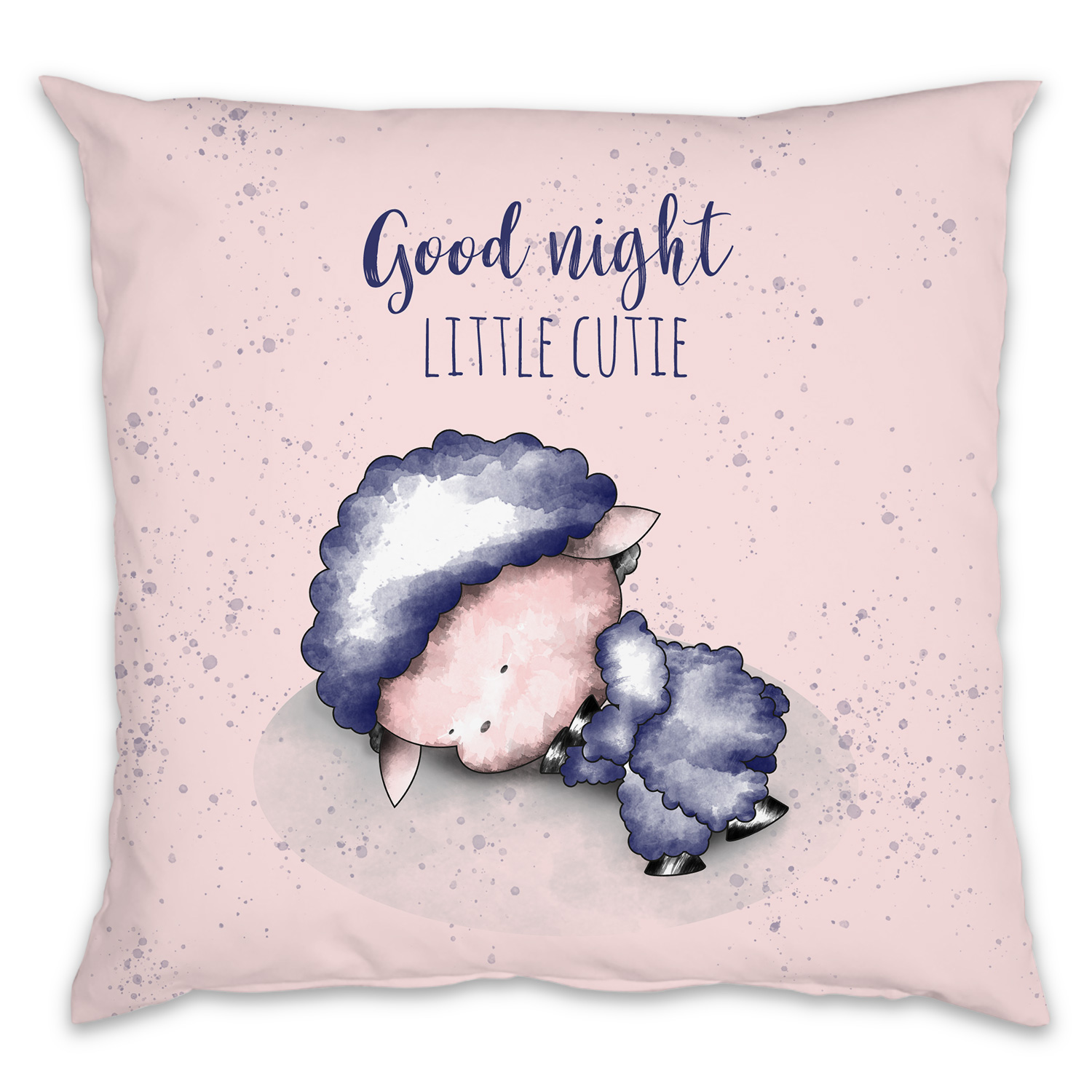 Little sheep - Kissen mit Namen