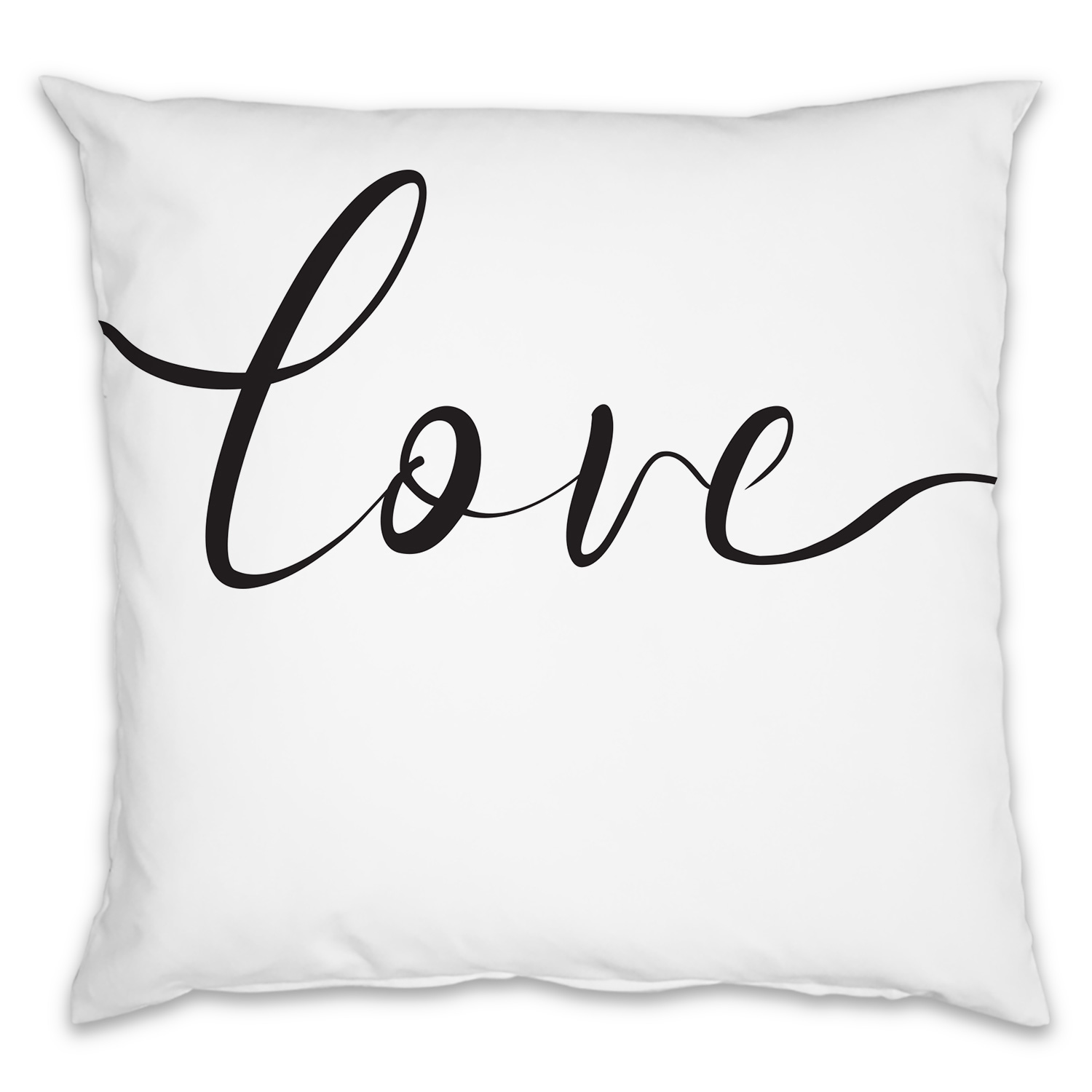 Partnerkissen - Love Typo