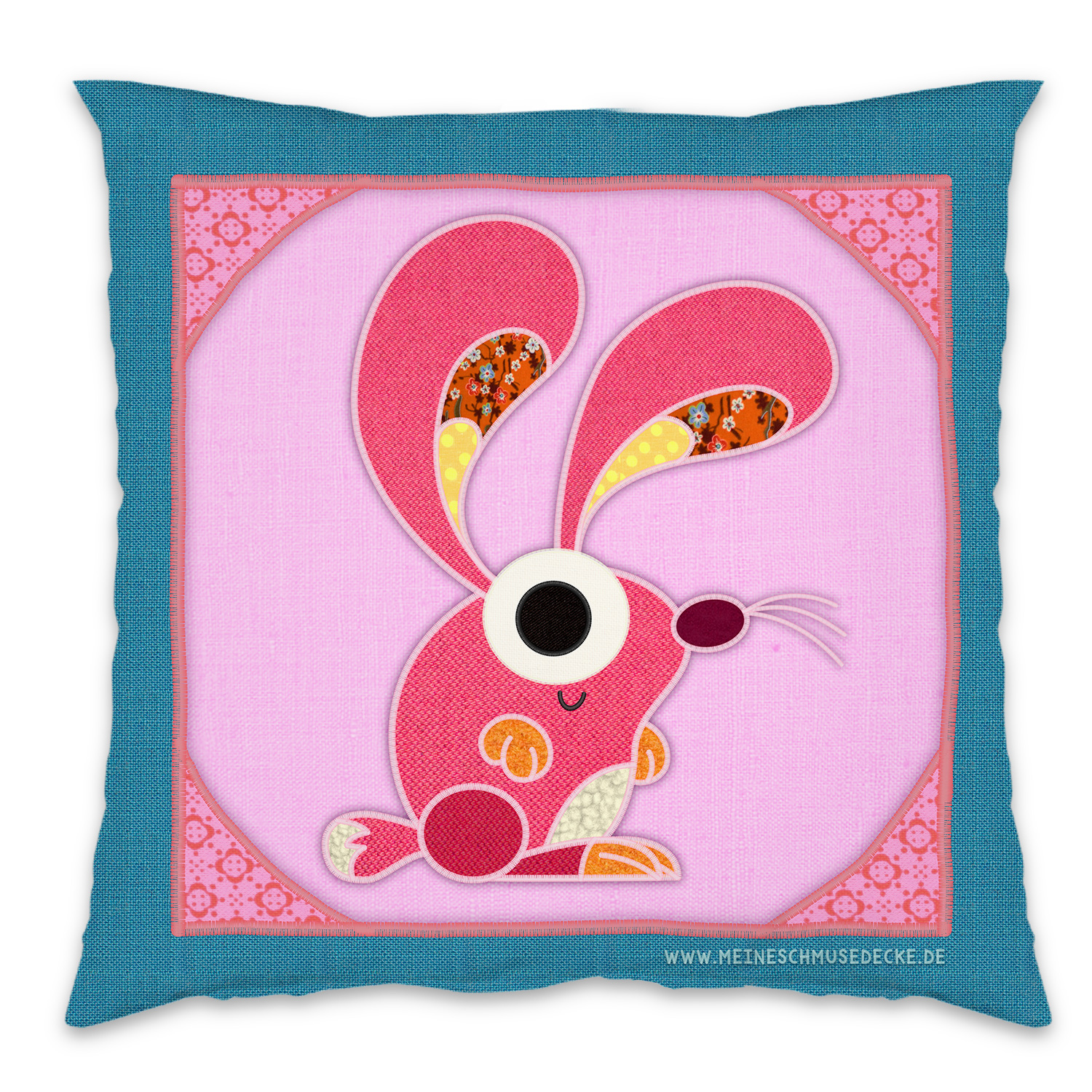 Kissen mit Hase