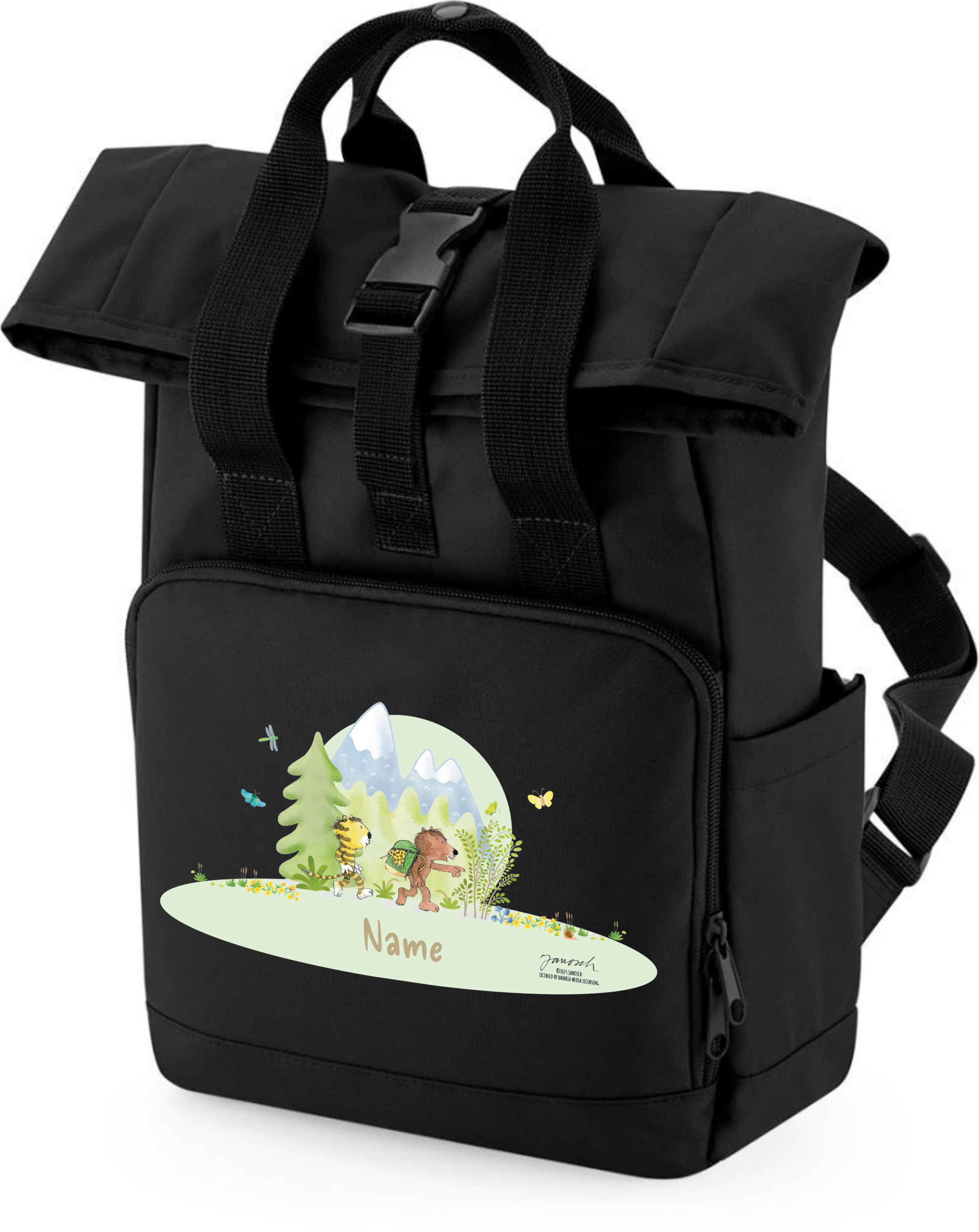 Janosch - Wanderlust - Rucksack - Schwarz