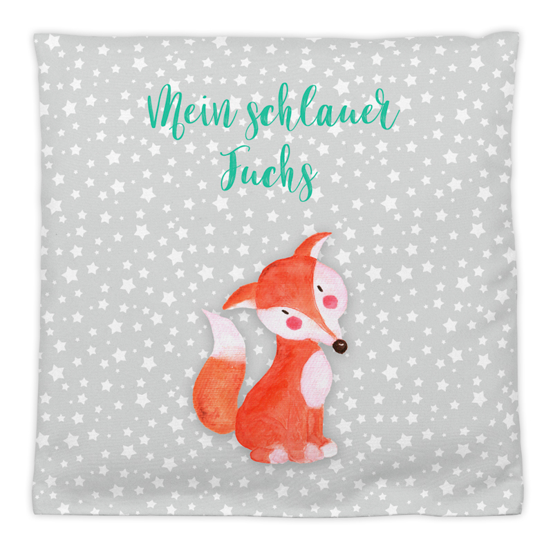 Fuchs - Kirschkernkissen mit Namen