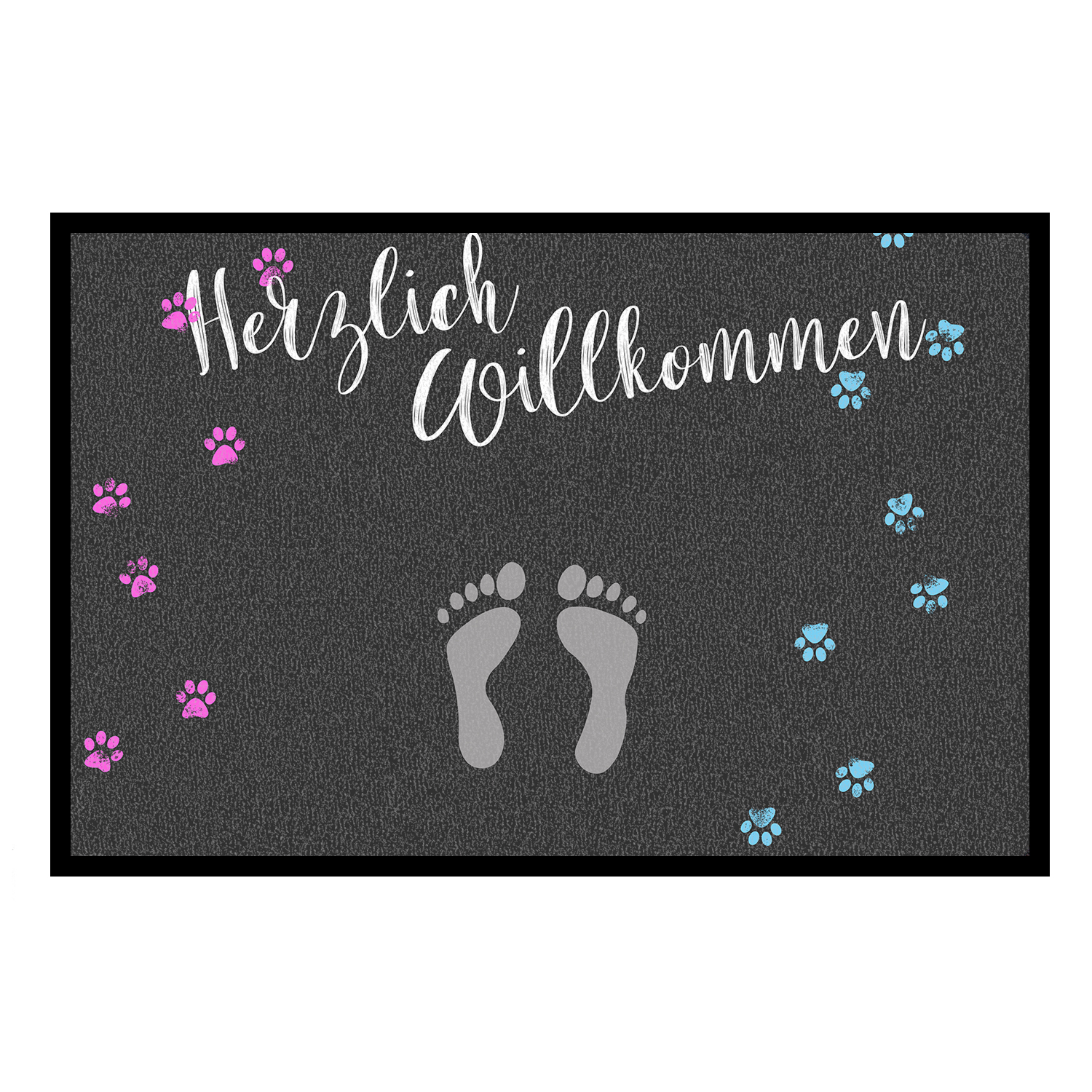 Fußabdrücke Katzenlady