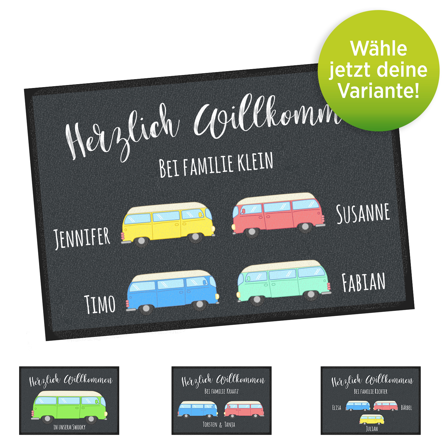 Wähle deine Bus Variante