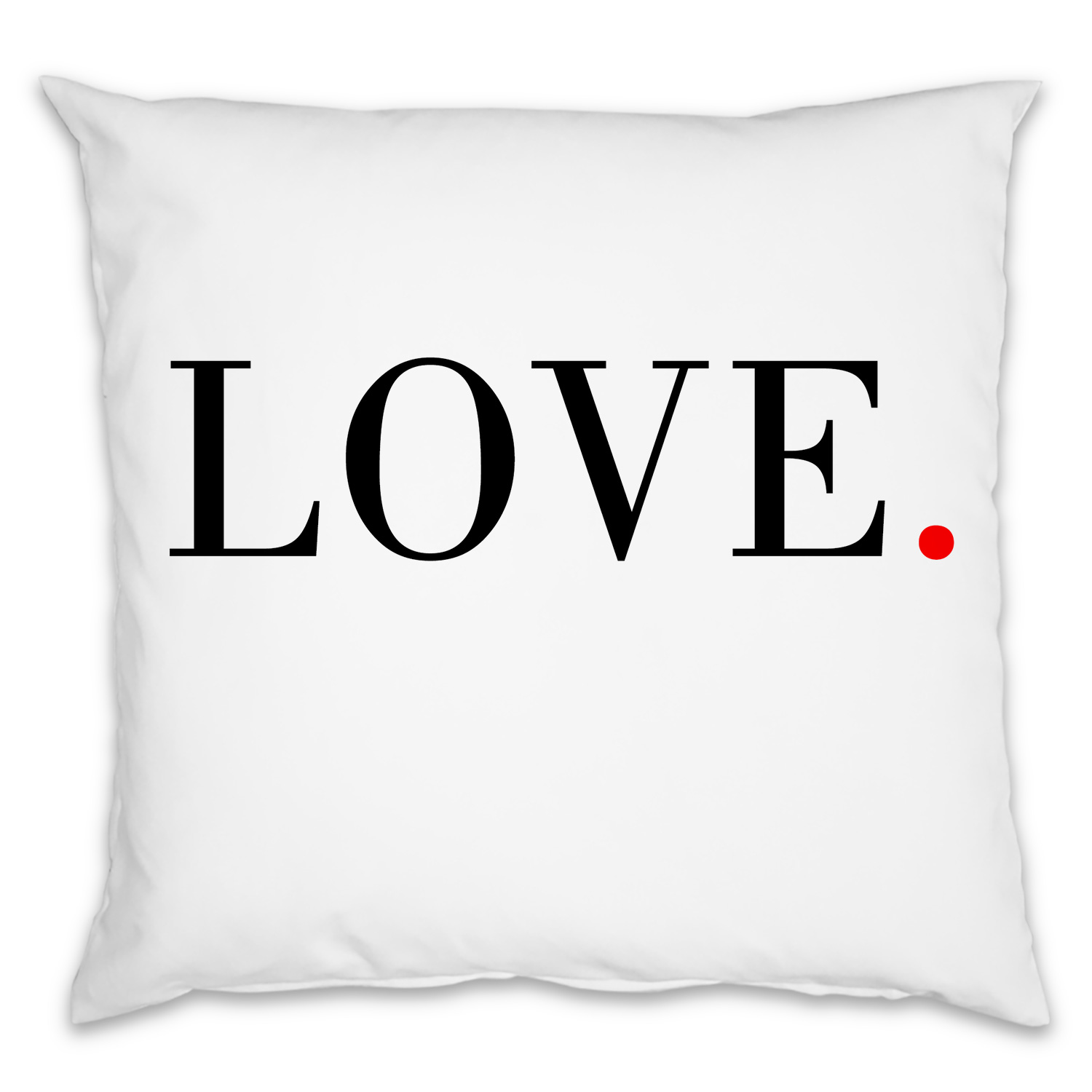 Partnerkissen - Love schlicht