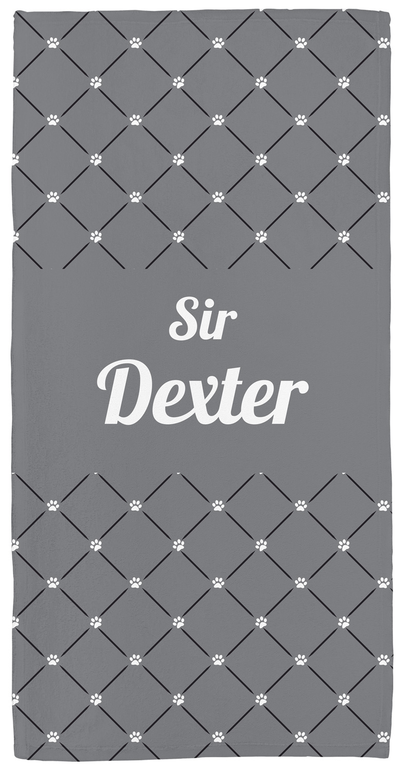 Sir - Handtuch mit Namen