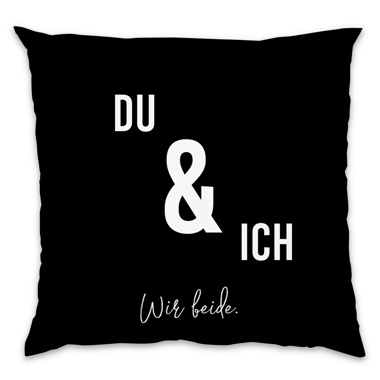 Kissen mit Namen - Wir beide