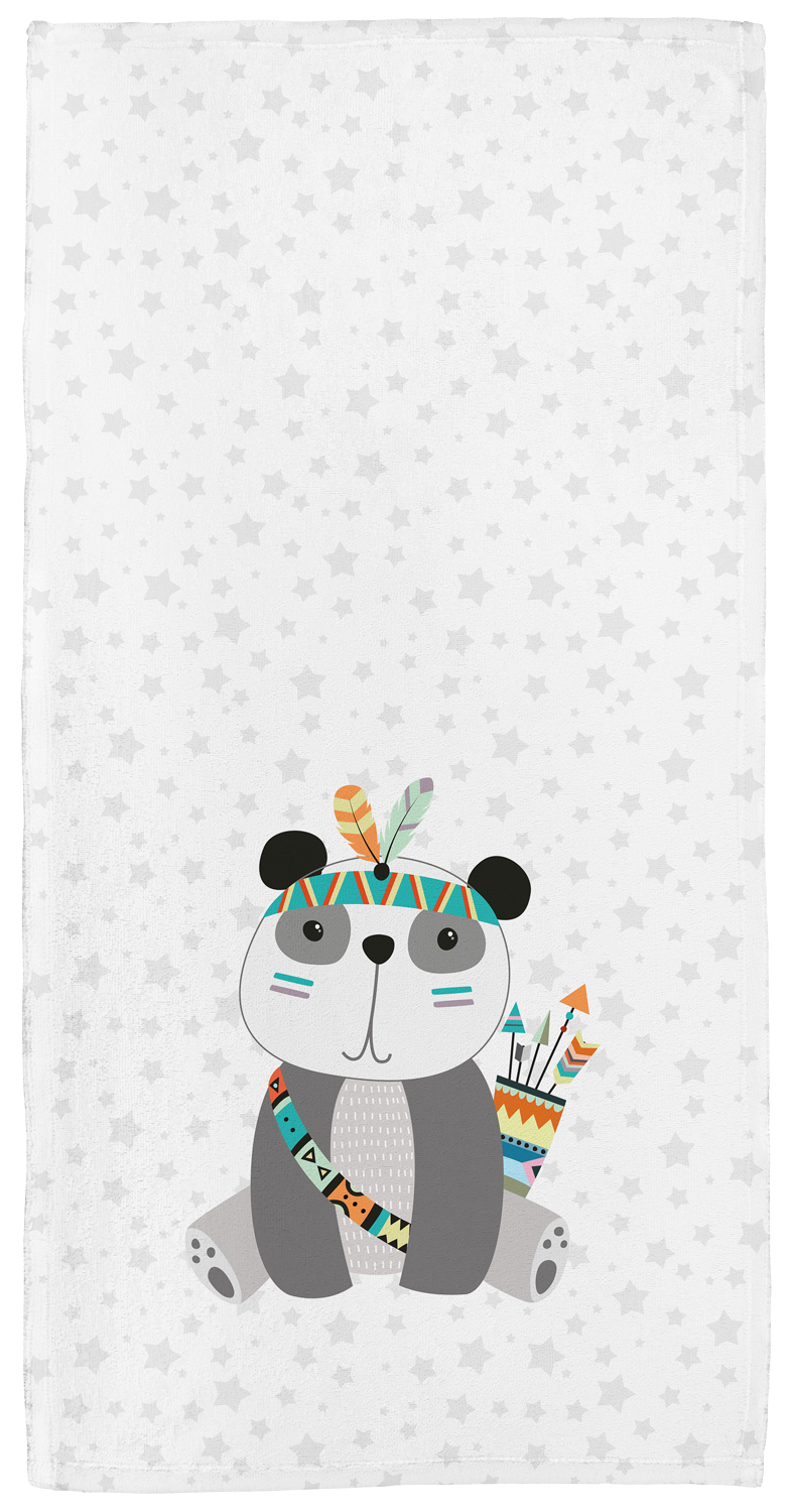 Handtuch mit Namen personalisierbar im Design Be brave in drei Größen