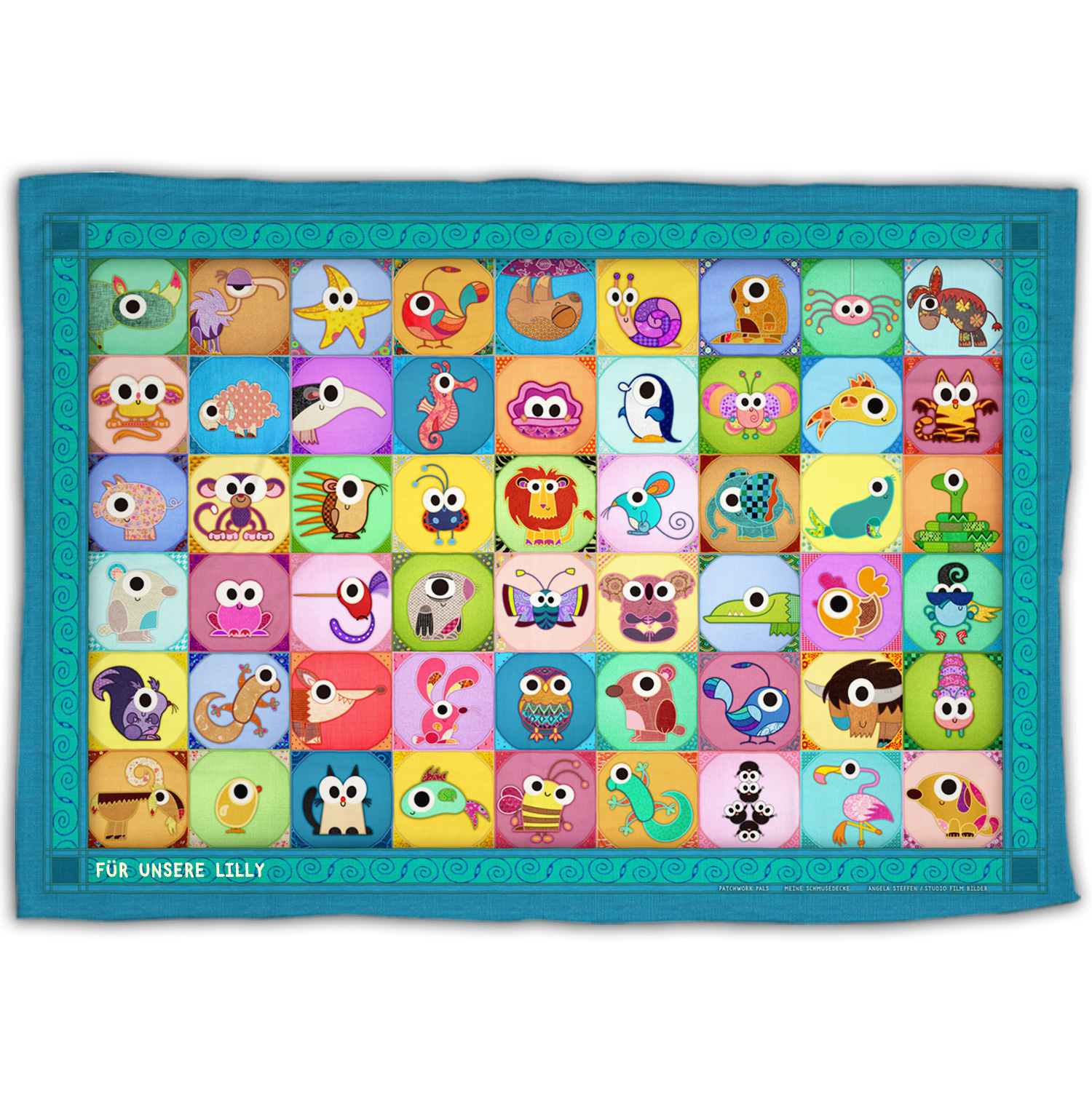 Kuscheldecke - Meine Schmusedecke (+ Namen)