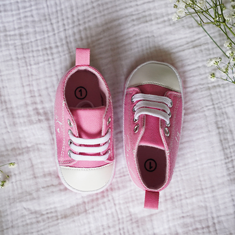 Baby Canvas Sneaker - rosa