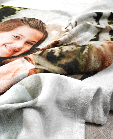 Kuscheldecke 140 x 200 cm, selbst gestalten