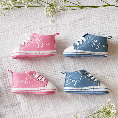 Baby Canvas Sneaker - blau