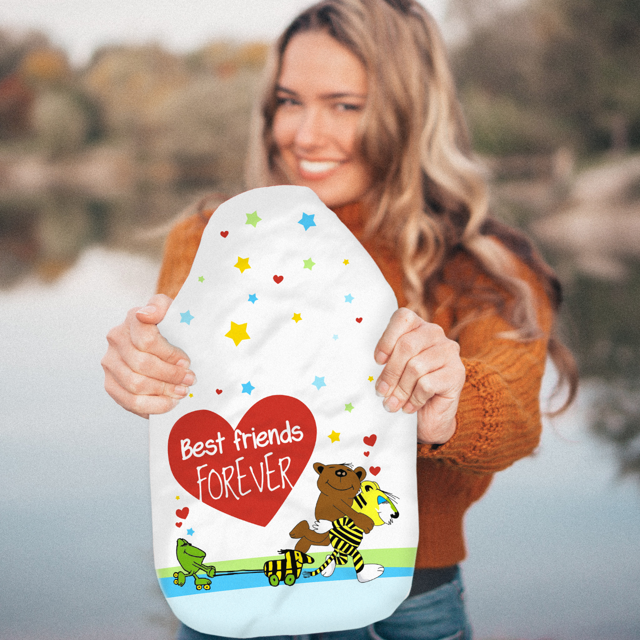 Janosch - Best Friends - Wärmflasche