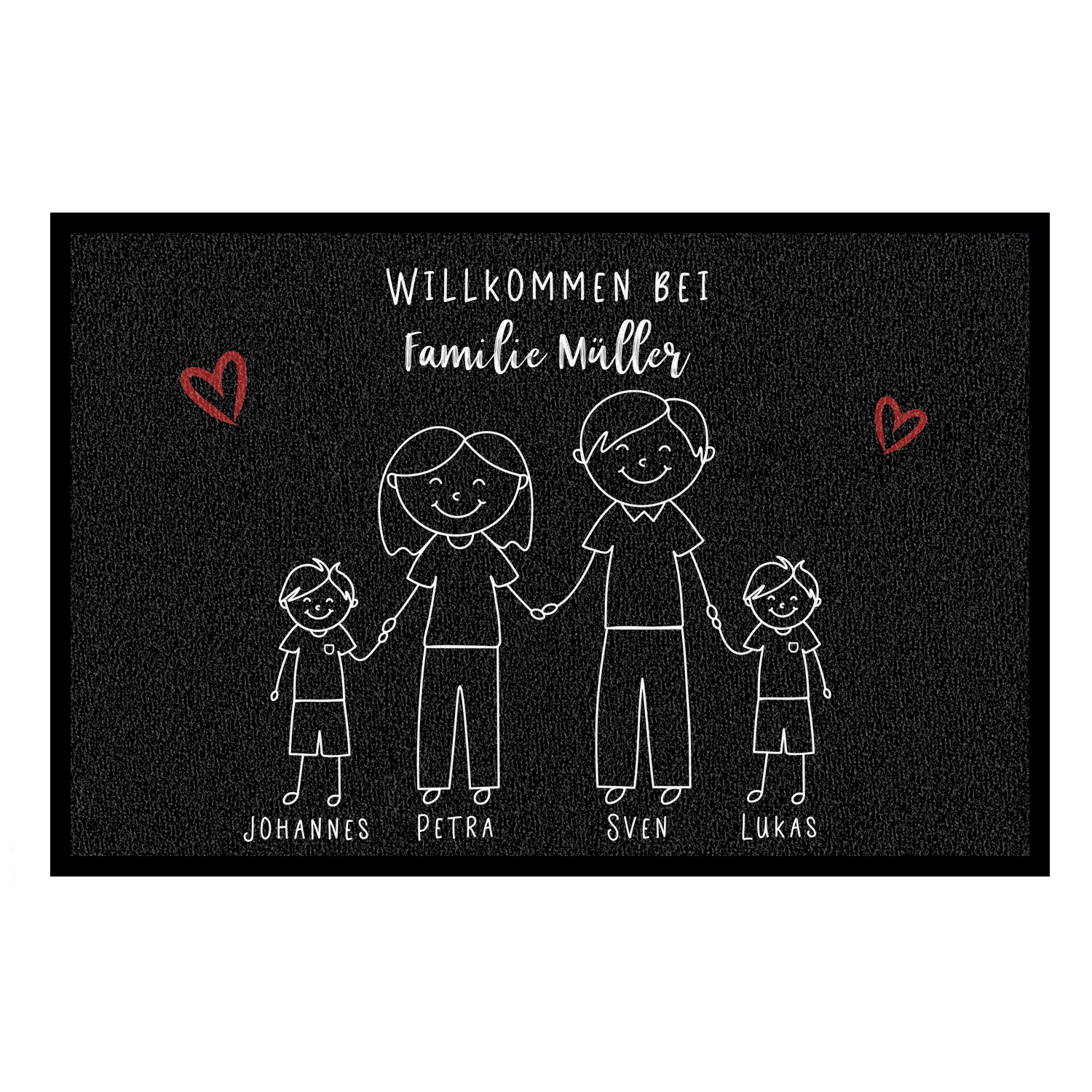 Familie - Mama, Papa, 2 Söhne