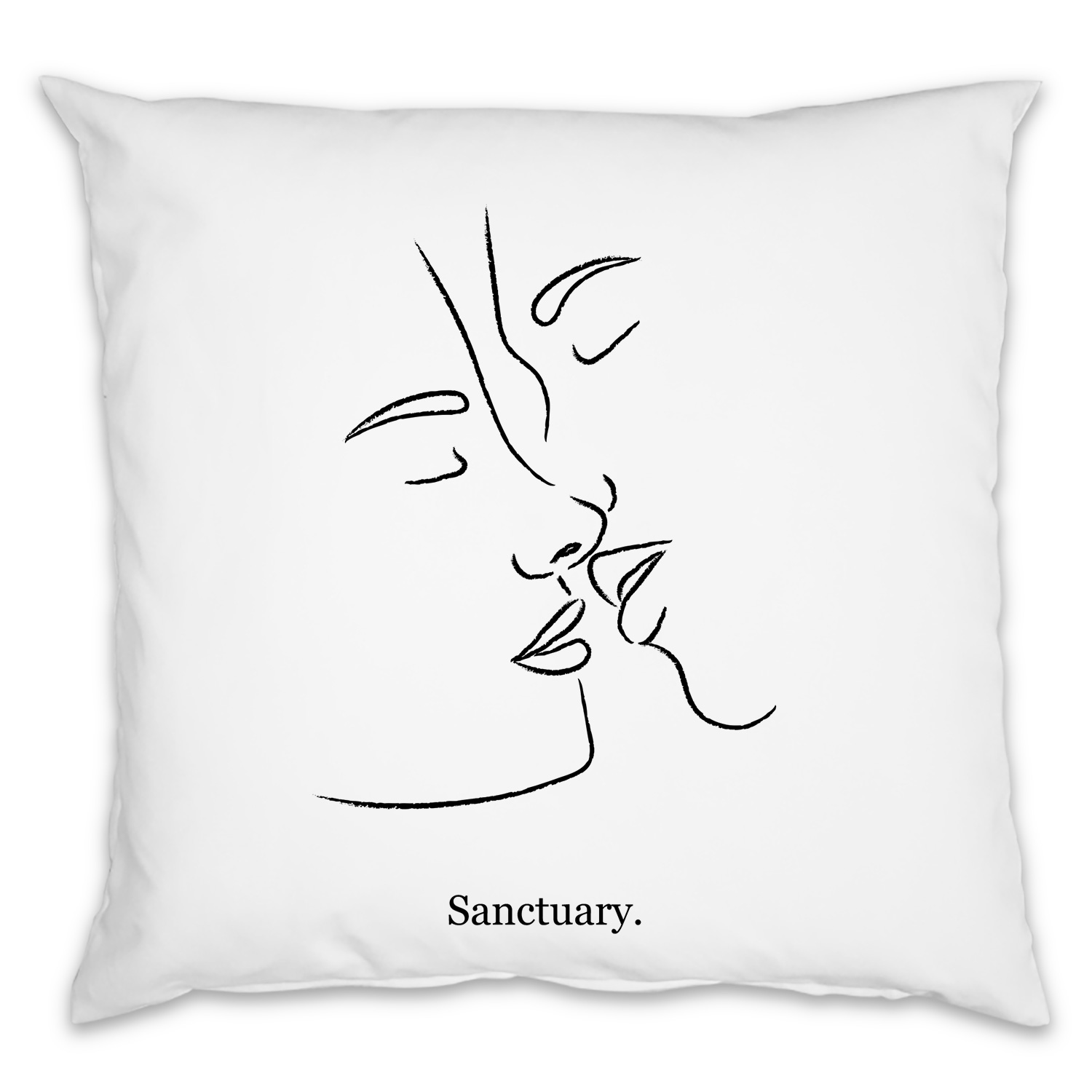 Partnerkissen - Sanctuary - weiß