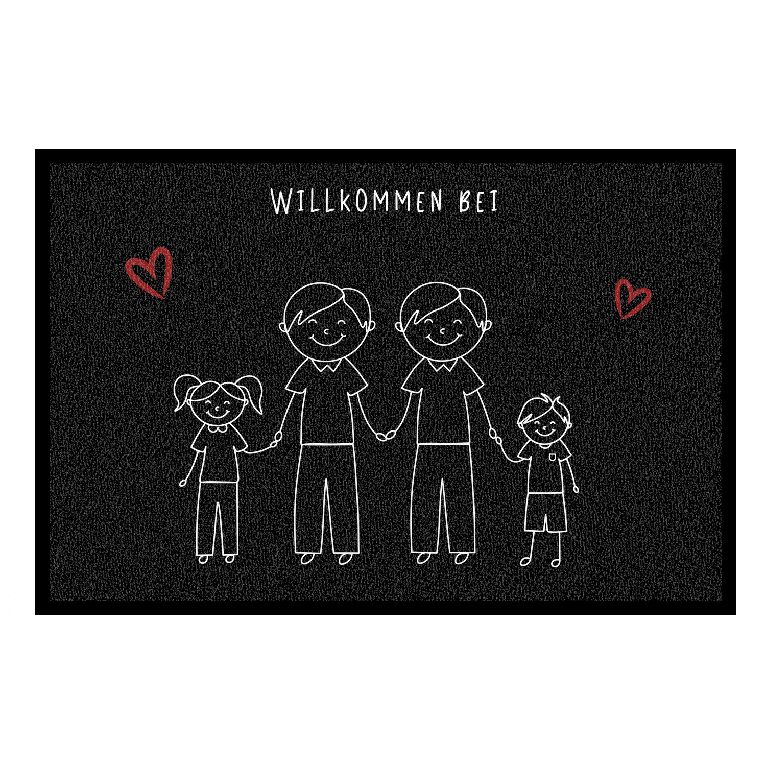 Familie - 2 Papas, Sohn, Tochter