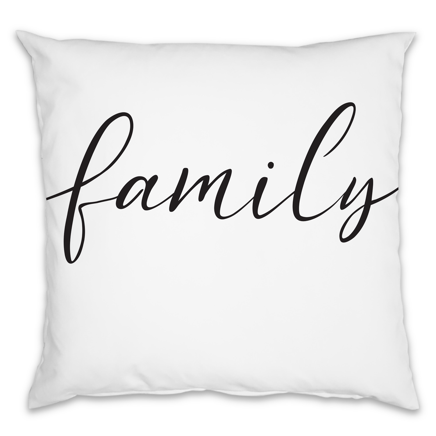 Kissen - Family Typo