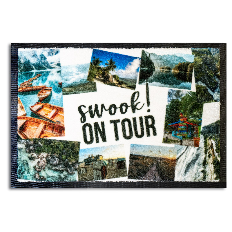 Fussmatte mit Trittrand (60 x 100 cm) - Selbst gestalten